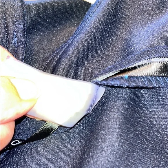 Calvin Klein Blue Jumpsuit With Belt Dress Size 8 - Picture 15 of 15